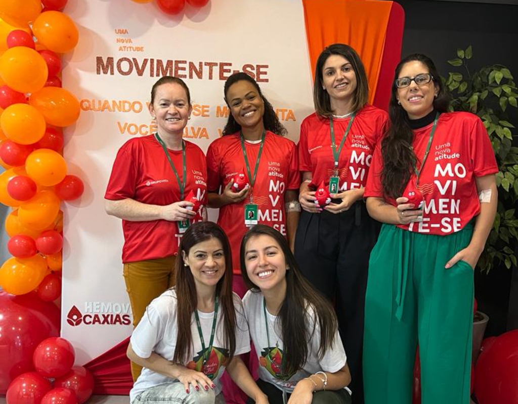 Projeto Doador Fiel: colaboradores da Unimed Nordeste-RS mobilizam-se e doam sangue no Hemovita Caxias nesta sexta-feira
