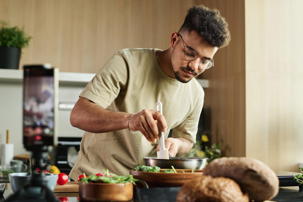É possível comer bem morando sozinho!